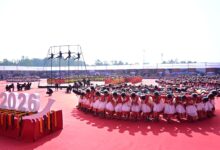 The pride of Abujhmarh: Young Mallakhamb champions showcased their amazing skills before the President, earning widespread praise.