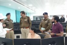 The Police Commissioner inspected the ITMS Command Center.