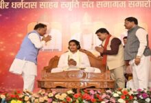 Chief Minister Sai participated in the Satguru Kabir Sant Samagam ceremony in Damakheda.