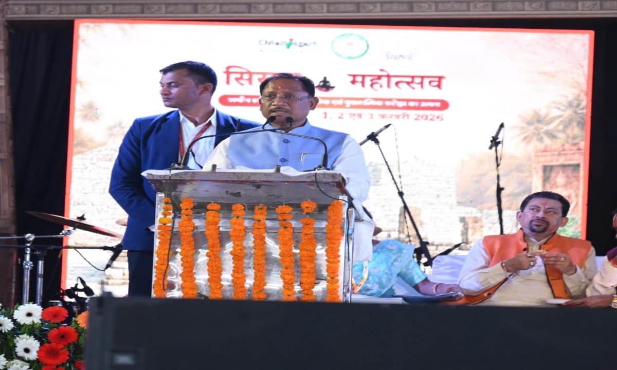 The government is committed to making Sirpur an international tourism center: CM Sai