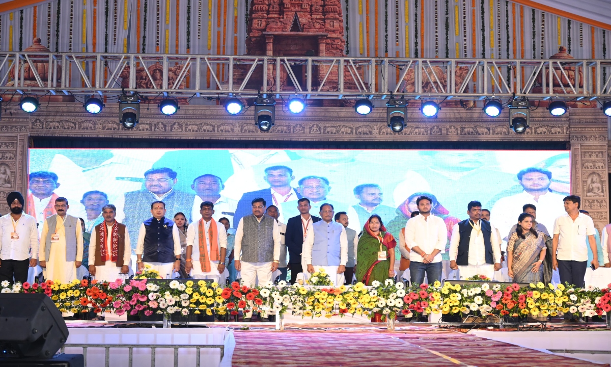 CM Sai inaugurated the three-day Sirpur Festival.