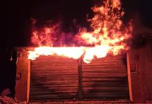 A massive fire broke out in a clothing store in Surguja, destroying goods worth 30 lakh rupees.