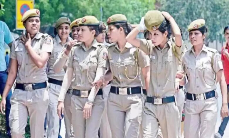 Indian Army Police recruitment rally organized for women of Chhattisgarh.
