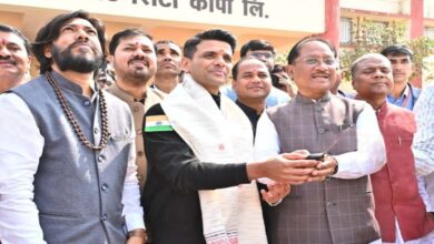 Children launched a rocket at the Rakhi Space Center; CM Sai was present.