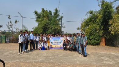 Awareness program for wetland conservation and biodiversity enhancement at Balsamund Reservoir.