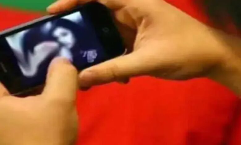 They made a video of her being naked during a video call.