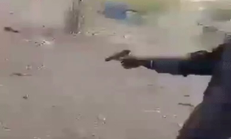 A history-sheeter who made a reel by firing a pistol has been arrested.