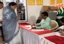 Voting is underway in 12 district panchayats of Maharashtra.