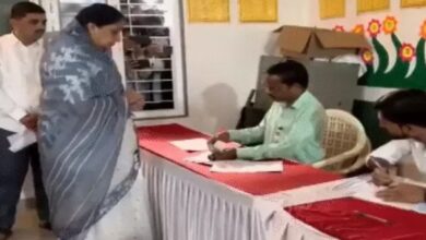 Voting is underway in 12 district panchayats of Maharashtra.