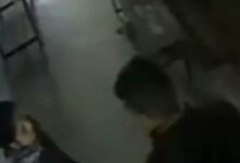 The student slapped the female teacher.