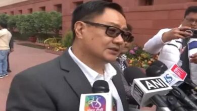 Rijiju alleges Congress MPs abused Birla, 25 leaders including Priyanka Gandhi entered the chamber