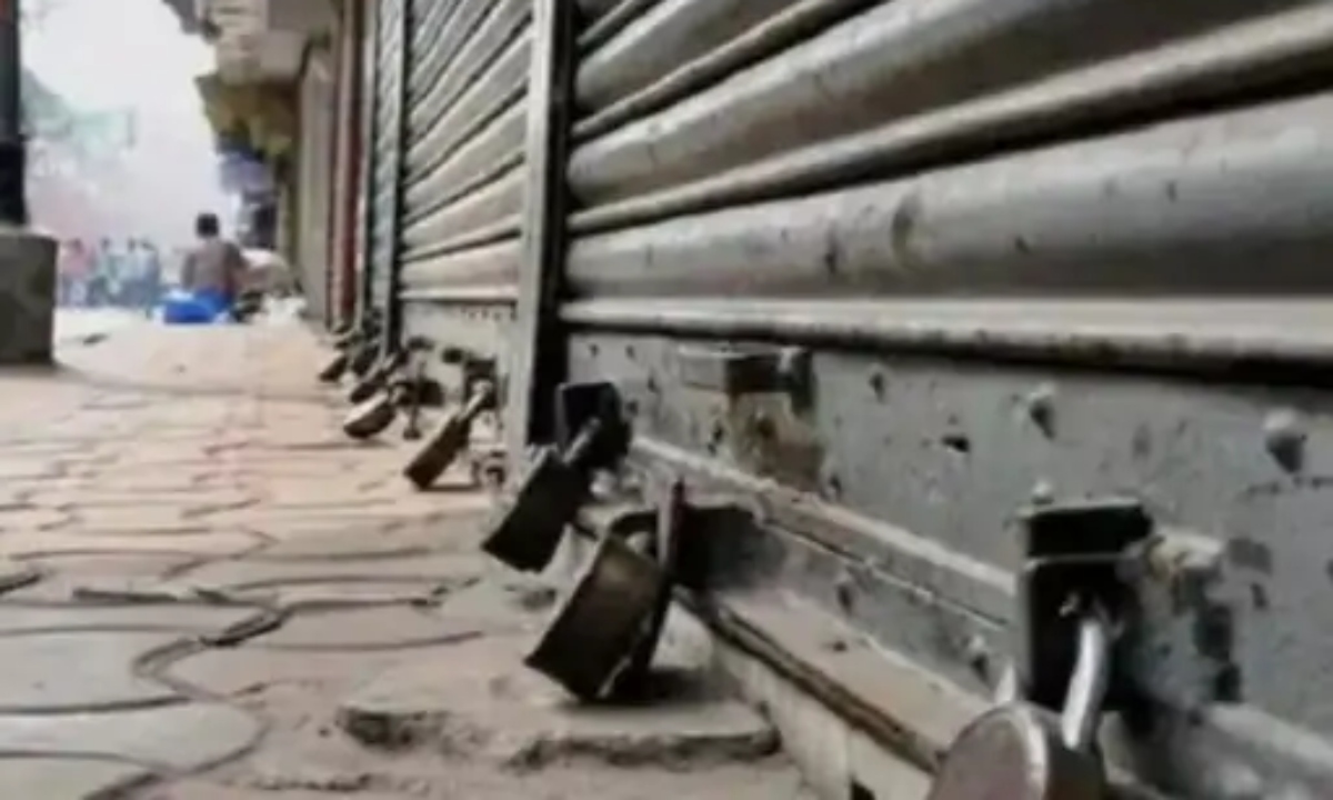 Trade unions announced an unofficial Bharat Bandh