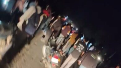 Road accident in Raipur, three people including husband and wife died