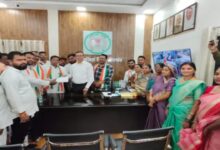 Congress protests in Birgaon over cancellation of BPL cards