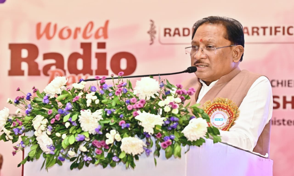 The reliability of radio and the speed of AI will together make public service more powerful: CM Sai