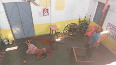 The accused hanged himself after killing an Anganwadi worker.