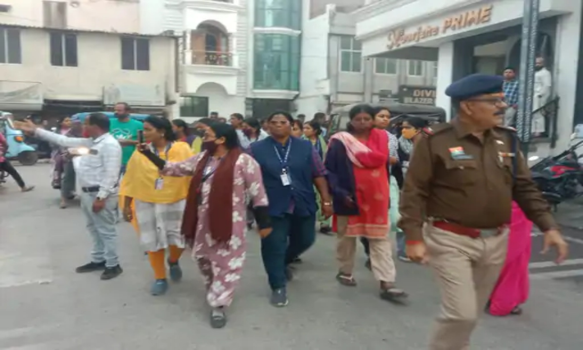 Strict action against encroachment in the capital for the third day