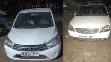 Misuse of government vehicle: The accused in the Durg gang rape case were transported in cars with 'CG Government' written on them.