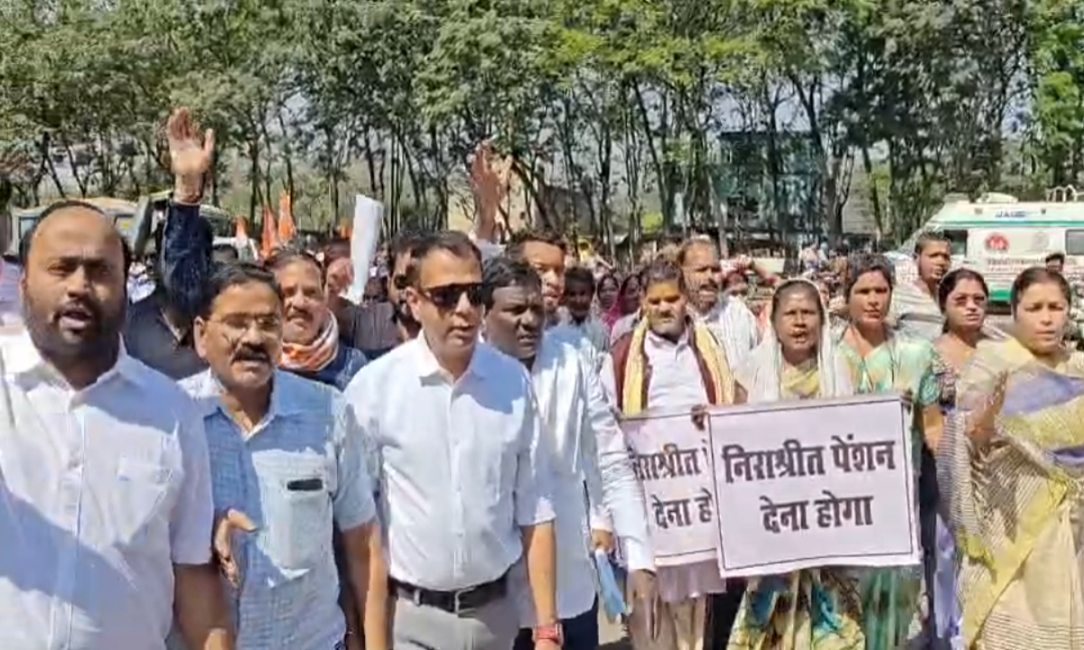 Thousands of pensioners have not received their pension for the last four months.