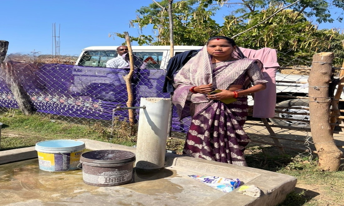 Tap water changed the face of the village, brought prosperity in Deepa's life.