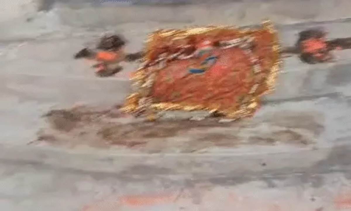 Tantra-mantra and vandalism in government school, tables and chairs burnt