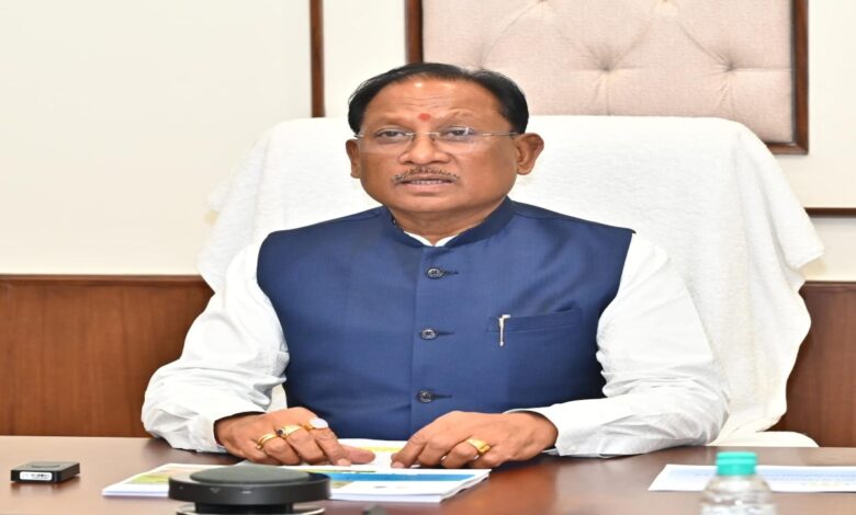 State Government is committed to make water conservation a mass movement: Chief Minister Sai