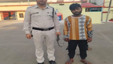 Robbery at knife point in Raipur, police arrest the accused