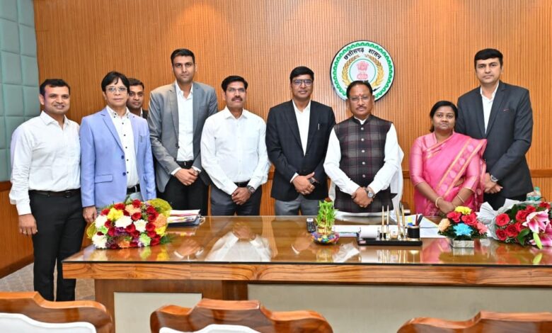 Courtesy visit of IAS officers from State Administrative Service to CM Sai