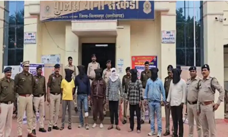 In Bilaspur, a BJP leader hired a shooter from UP to kill a councilor, and was accused of smuggling marijuana under the guise of coconuts.