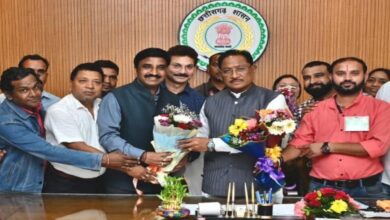 Courtesy visit of Chhattisgarh Employees Officers Federation to CM Sai