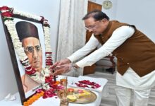 Chief Minister Vishnudev Sai paid tribute to Veer Savarkar on his death anniversary.