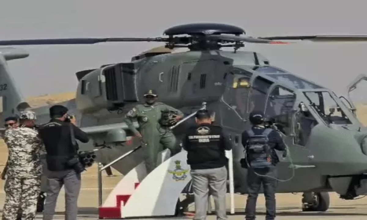 Draupadi Murmu became the first President to fly in the fighter helicopter Prachanda.