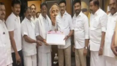 Panneerselvam, expelled from AIADMK, joins DMK; Chief Minister Stalin gives him membership