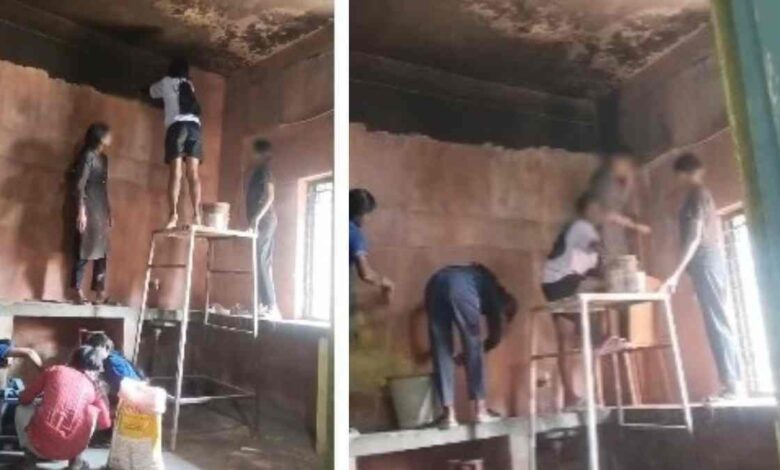 Video of students being made to work in a pre-matric tribal girls' hostel goes viral, Collector forms inquiry committee