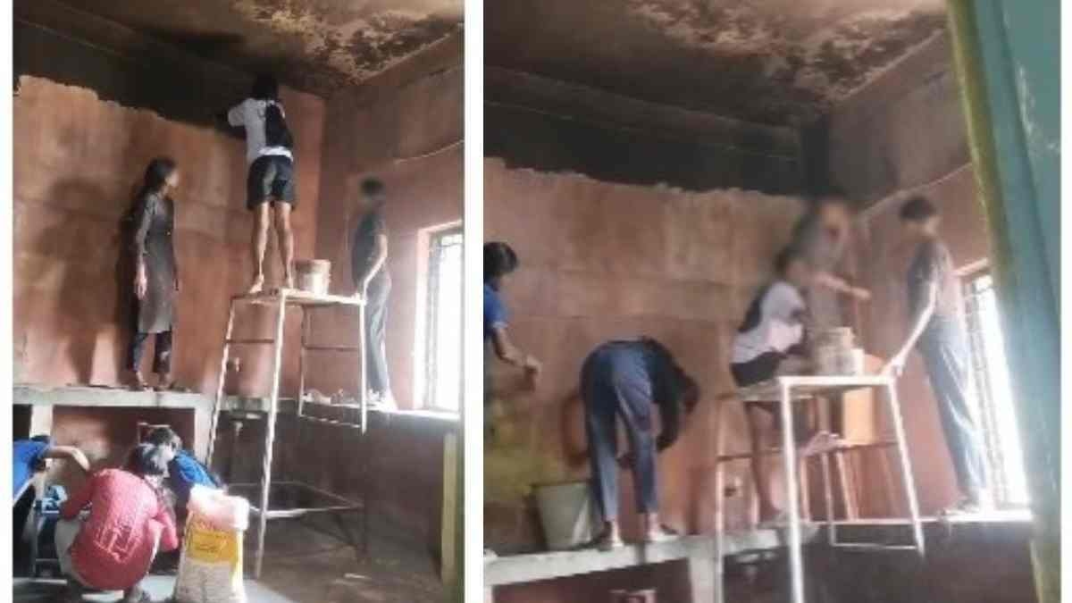Video of students being made to work in a pre-matric tribal girls' hostel goes viral, Collector forms inquiry committee