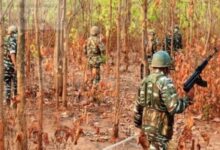 An encounter is underway between security forces and Naxalites in Bijapur.