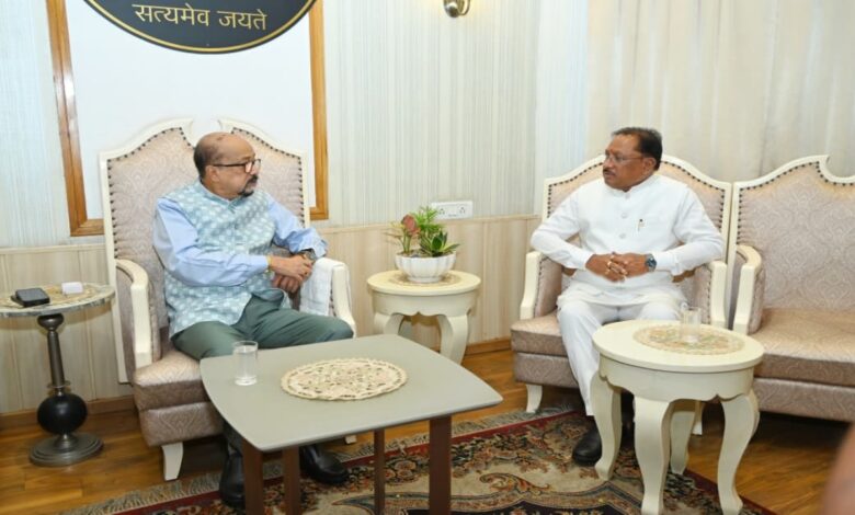 CM Sai wishes Governor Ramen Deka on his birthday