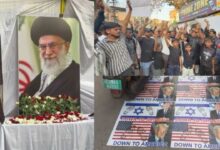 Anger erupts in Raipur over Khamenei's death