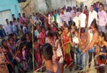 On Holi, the gods are beaten with sticks.