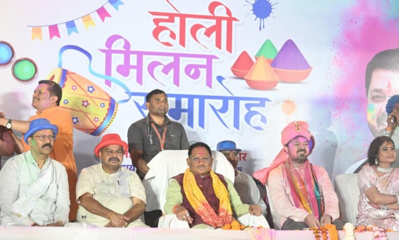 Holi is an occasion of happiness and bonding, farmers' prosperity boosts enthusiasm: CM Sai