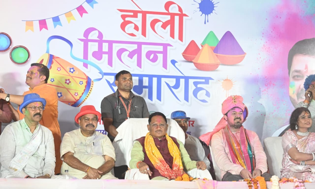 Holi is an occasion of happiness and bonding, farmers' prosperity boosts enthusiasm: CM Sai