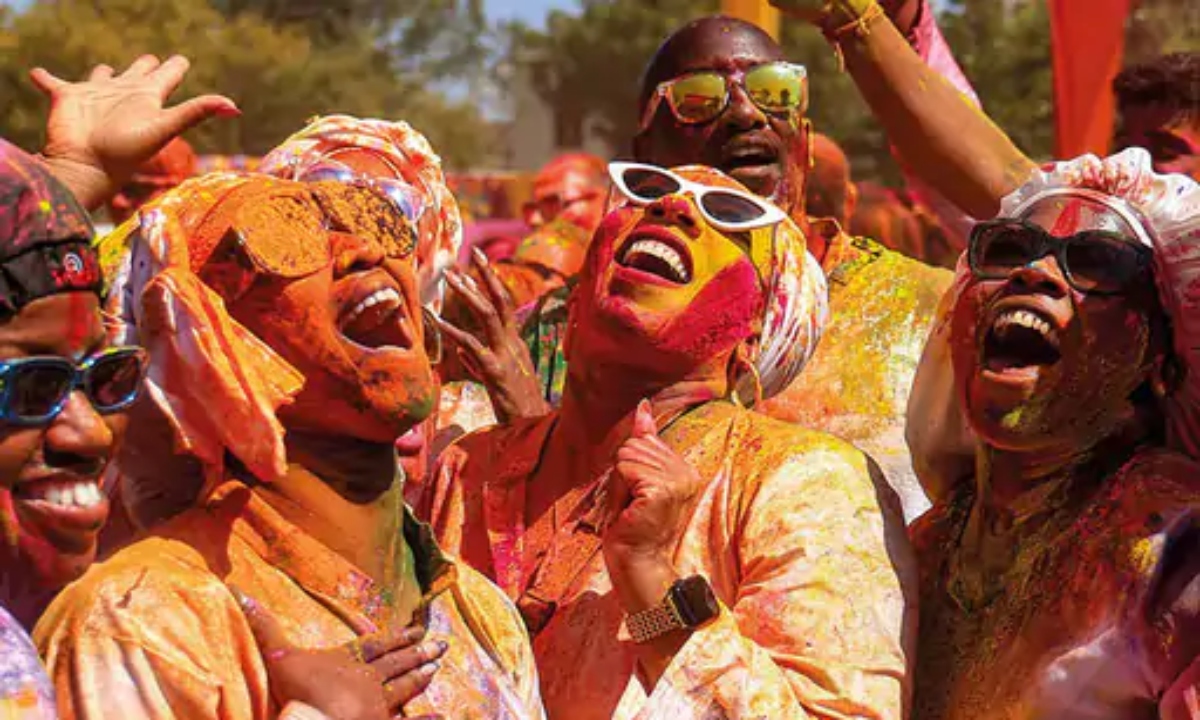 A nationwide celebration of colours: Holi with foreign guests in Rajasthan