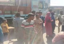 Horrific accident in Balod: Forest department watchman crushed by 14-wheeler truck