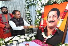 Chief Minister pays tribute to late Dilip Singh Judev on his birth anniversary