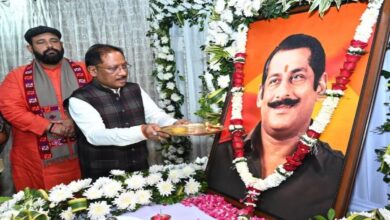 Chief Minister pays tribute to late Dilip Singh Judev on his birth anniversary