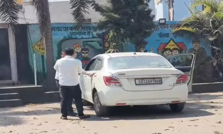 Former Home Minister's son drives car into shop, flees police station