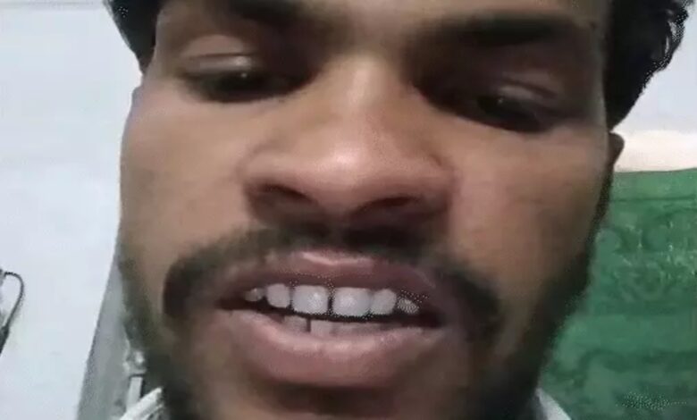 Mechanic records video before suicide, then hangs himself.