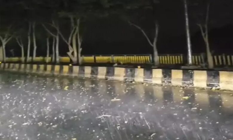 Weather U-Turn in Chhattisgarh: Rain in Raipur and Surguja, Hail in Dhamtari; Alert Issued for 19 Districts Today