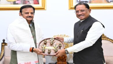 Gift of Raipur-Rewa Air Service: Madhya Pradesh Deputy Chief Minister Meets CM Sai