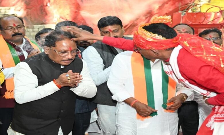 CM says in the court of Kudargarhi Mata: Worship on Chaitra Navratri; Wish made for the prosperity of the state